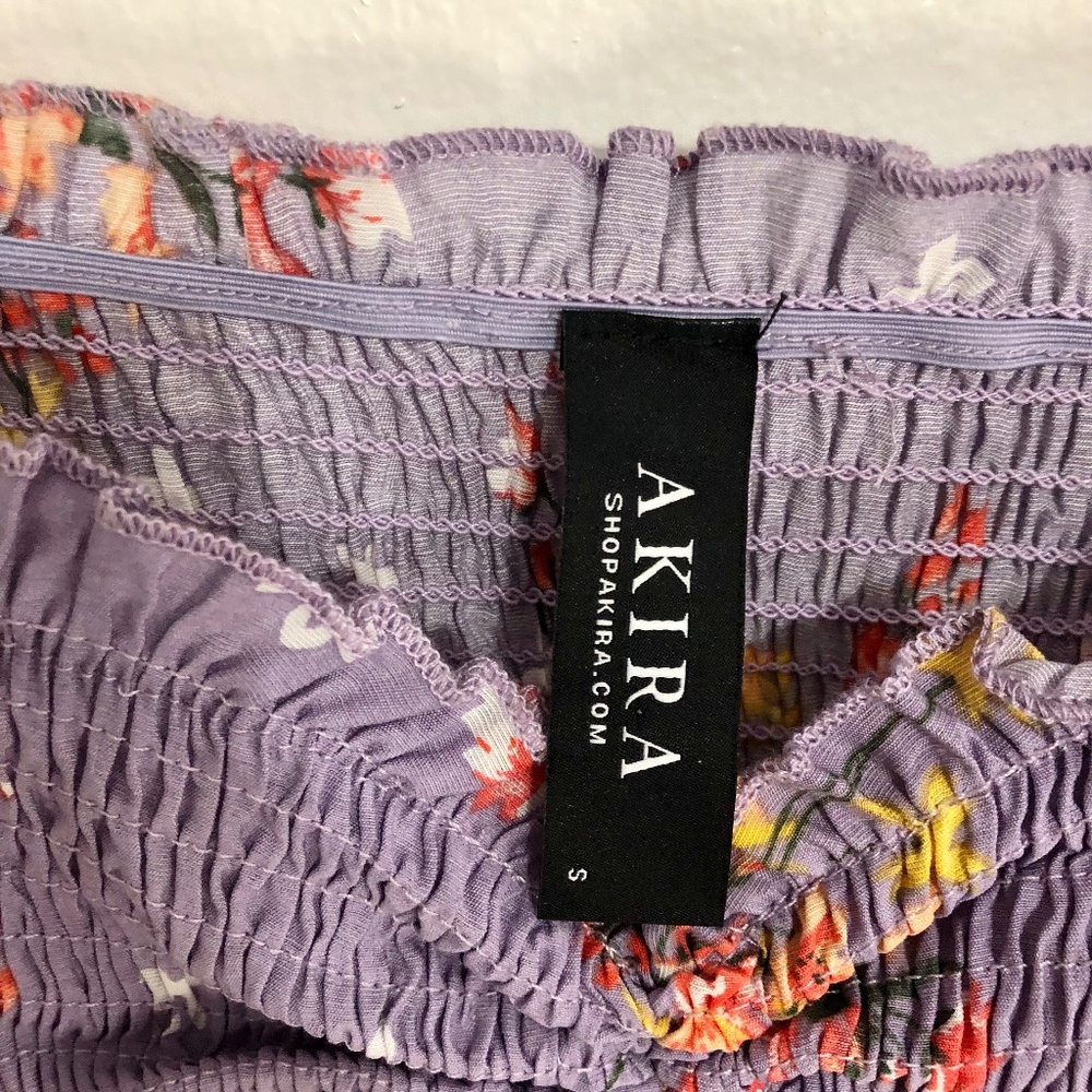 Akira long sleeve off the shoulder crop top - Picture 3 of 3